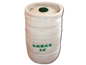 Sörhordó alakú párna