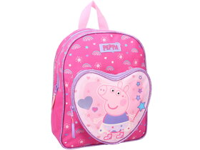 Ružový ruksak Peppa Pig Heart