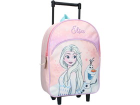 Rózsaszín gurulós hátizsák Frozen It's All Magic