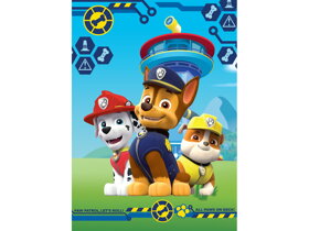 Gyerekpléd Paw Patrol Minden mancs a fedélzeten