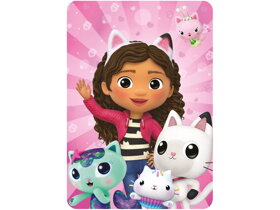 Gyerekpléd Gabby's Dollhouse Happiness