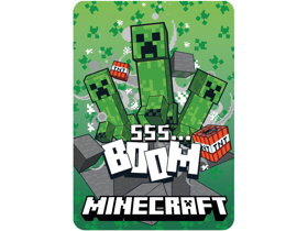 Gyerekpléd Minecraft Boom