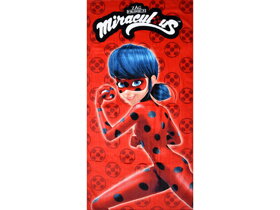 Lány strandtörölköző Miraculous Ladybug