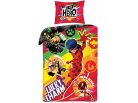 Miraculous Ladybug Hero ágyneműhuzat szett