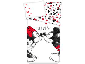 Minnie és Mickey Love ágyneműhuzat szett