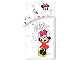 Minnie Mouse Flower ágyneműhuzat szett