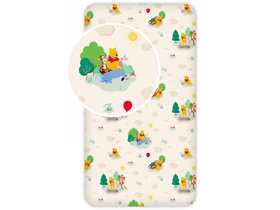 Gyerek gumis lepedő Micimackó