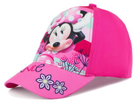 Rózsaszín Minnie Mouse siltes sapka - 54-es méret