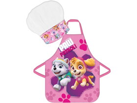 Everest és Skye gyermek kötény és szakácssapka szett