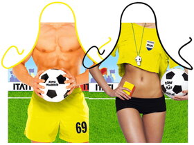 Eredeti futballrajongó kötények