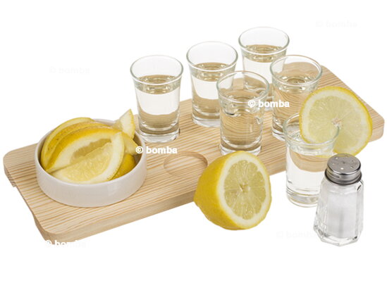 Tequila szervírozó készlet