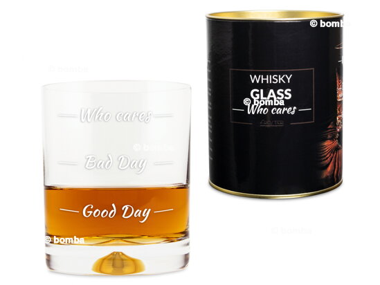 Who Cares whiskys pohár