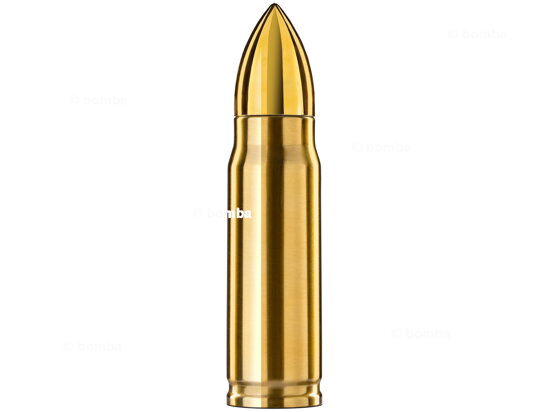 Nagy arany töltény alakú termosz