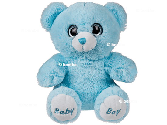Baby Boy plüssmackó kisfiúknak