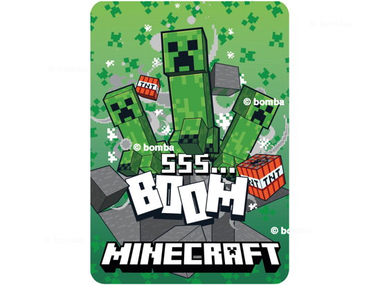 Gyerekpléd Minecraft Boom