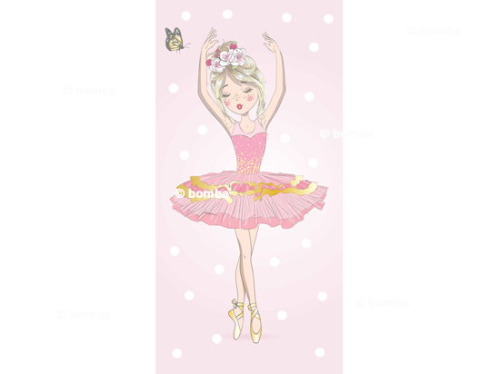 Gyerek strandtörölköző Balerina