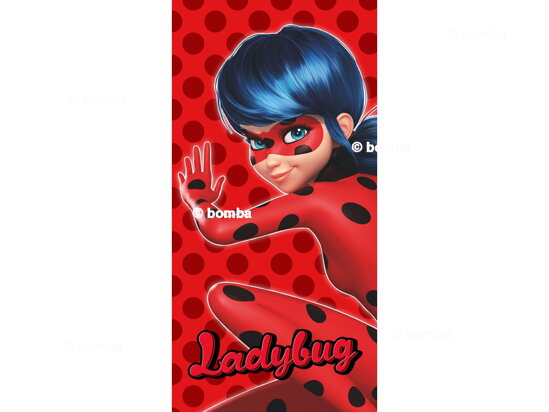 Gyerek strandtörölköző Miraculous Ladybug