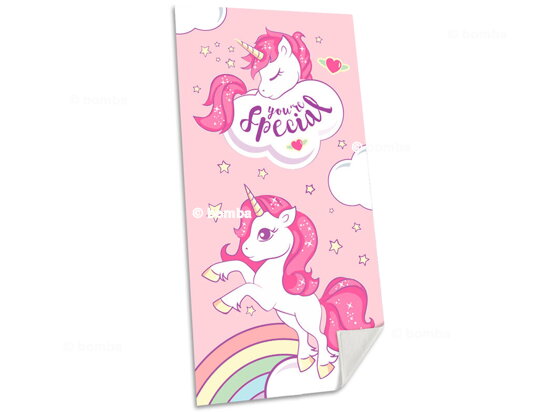 Gyerek strandtörölköző Unikornis