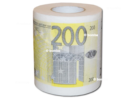 200 eurós toalettpapír