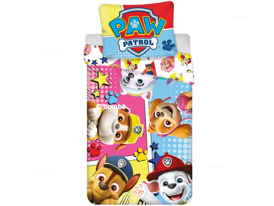 Paw Patrol Comic ágyneműhuzat szett
