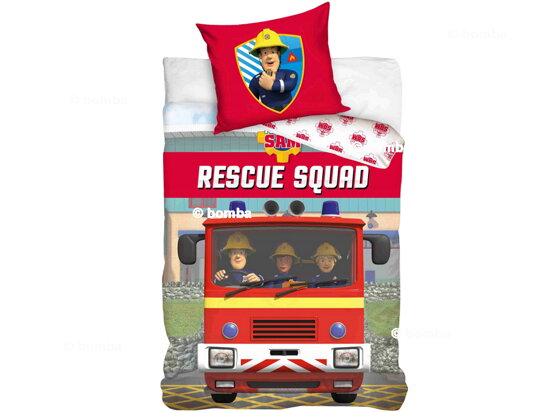 Fireman Sam gyerek ágyneműhuzat szett