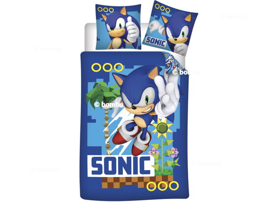 Sonic, a sündisznó Coin Chase ágyneműhuzat szett