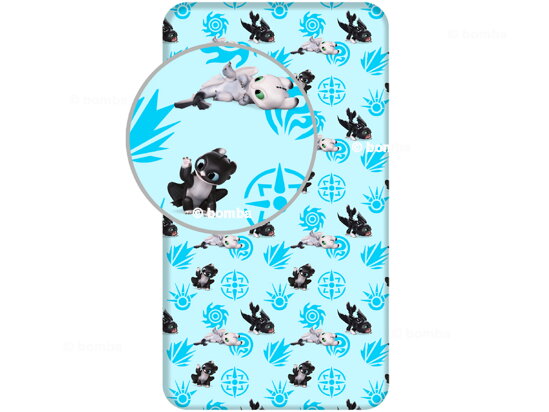 Gyerek gumis lepedő How to Train Your Dragon