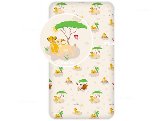 Gyerek gumis lepedő Oroszlánkirály