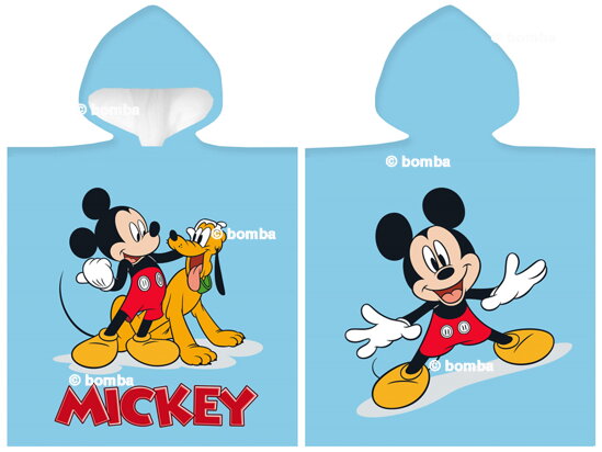 Kék Mickey Mouse gyerek poncsó