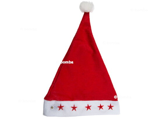 Villogó Télapó sapka