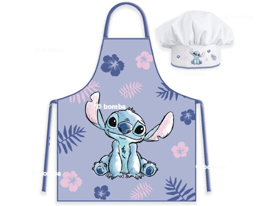 Lilo és Stitch gyermek kötény és szakácssapka