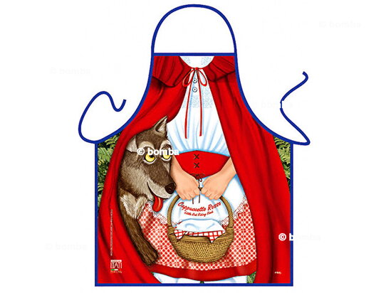 Piroska gyermek kötény